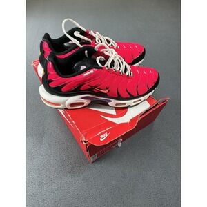Nike Air Max Plus Tn Shoes Mens Size 11.5 Red Mesh Sneakers DJ5138-600 2020